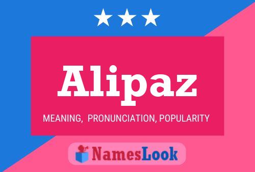 ملصق اسم Alipaz