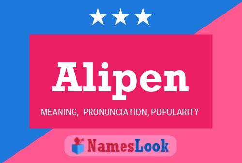 ملصق اسم Alipen