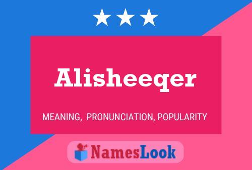 ملصق اسم Alisheeqer