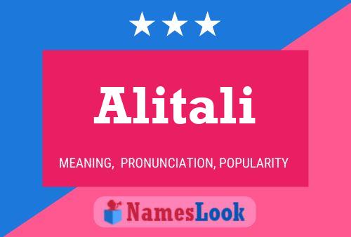 ملصق اسم Alitali