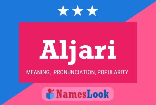 ملصق اسم Aljari