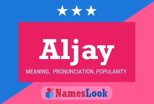 ملصق اسم Aljay