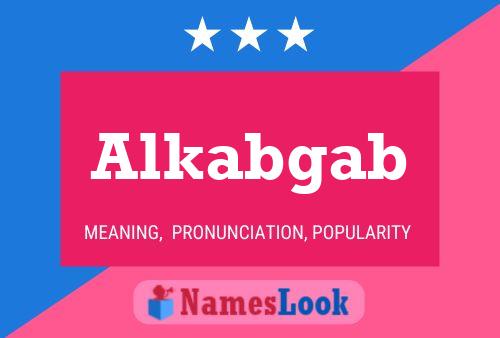 ملصق اسم Alkabgab