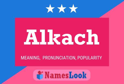 ملصق اسم Alkach