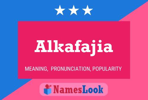 ملصق اسم Alkafajia