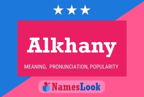 ملصق اسم Alkhany