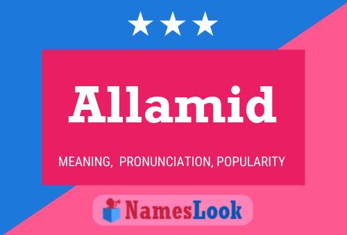 ملصق اسم Allamid