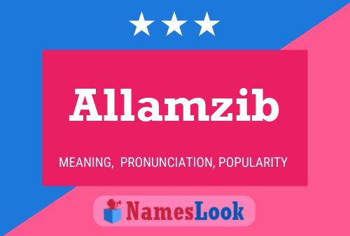 ملصق اسم Allamzib