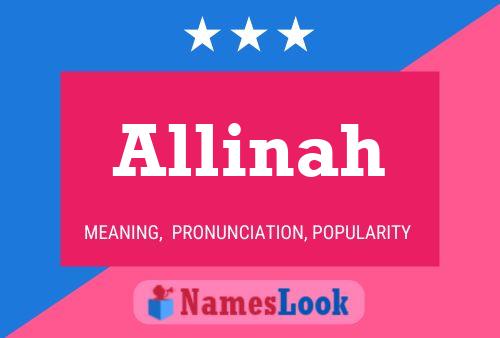 ملصق اسم Allinah