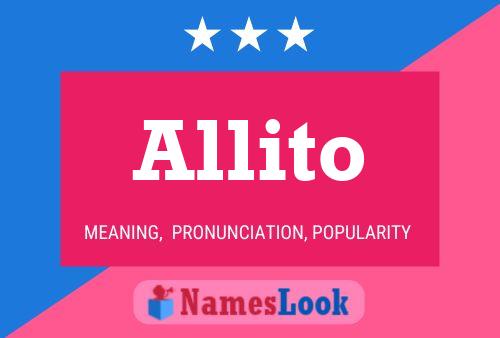 ملصق اسم Allito