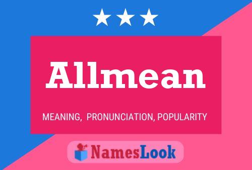 ملصق اسم Allmean