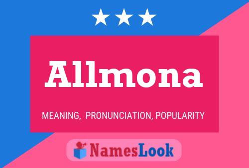 ملصق اسم Allmona