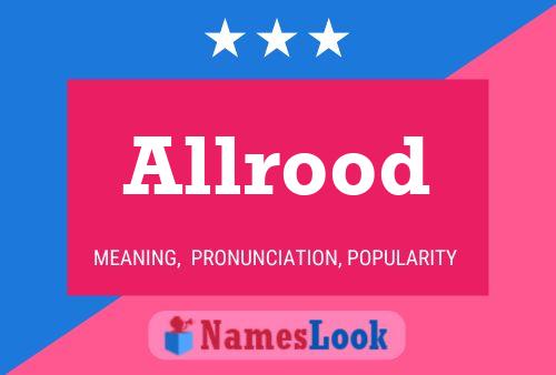 ملصق اسم Allrood