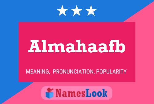 ملصق اسم Almahaafb