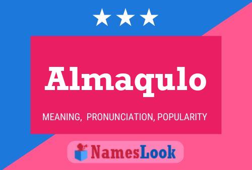 ملصق اسم Almaqulo