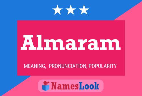 ملصق اسم Almaram