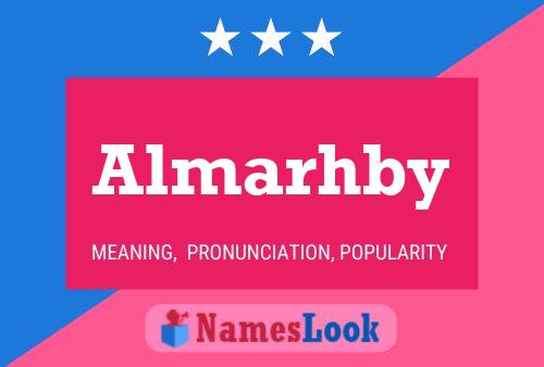 ملصق اسم Almarhby