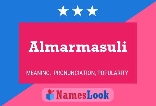 ملصق اسم Almarmasuli