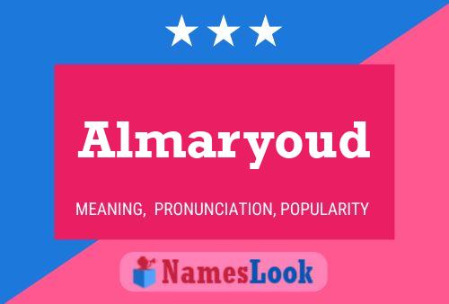 ملصق اسم Almaryoud