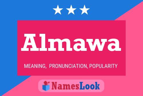 ملصق اسم Almawa