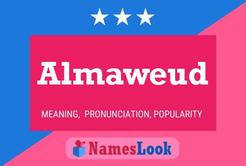 ملصق اسم Almaweud