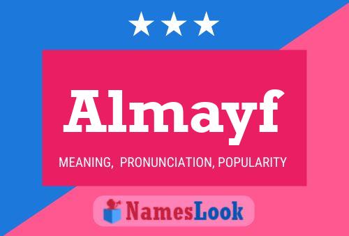 ملصق اسم Almayf