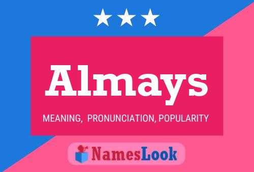 ملصق اسم Almays