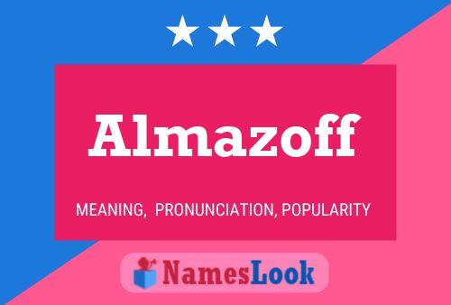 ملصق اسم Almazoff