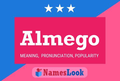 ملصق اسم Almego