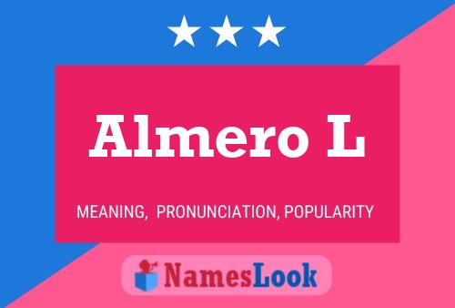 ملصق اسم Almero L