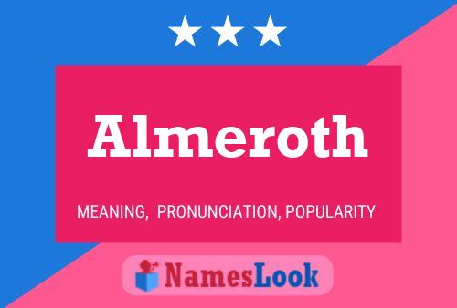 ملصق اسم Almeroth