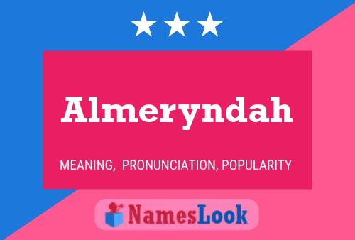 ملصق اسم Almeryndah