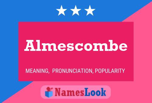 ملصق اسم Almescombe