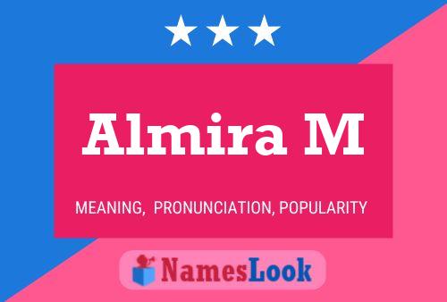 ملصق اسم Almira M