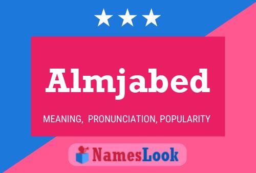 ملصق اسم Almjabed