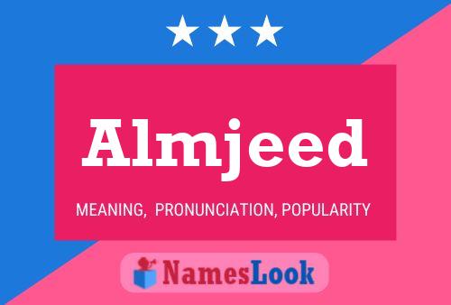 ملصق اسم Almjeed