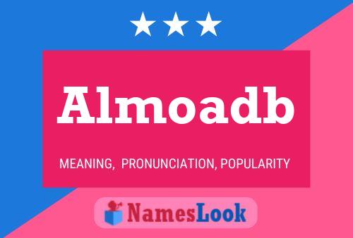 ملصق اسم Almoadb