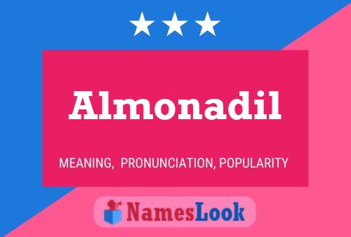 ملصق اسم Almonadil