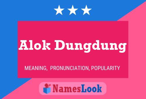 ملصق اسم Alok Dungdung