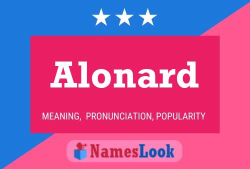 ملصق اسم Alonard