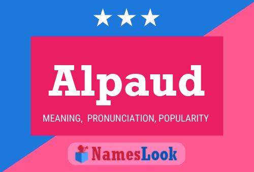 ملصق اسم Alpaud