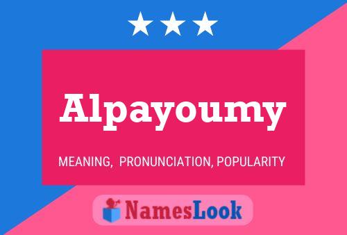 ملصق اسم Alpayoumy