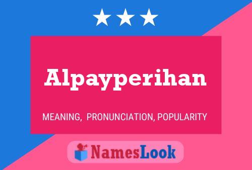 ملصق اسم Alpayperihan