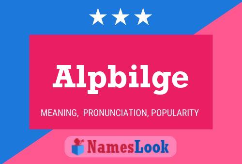 ملصق اسم Alpbilge