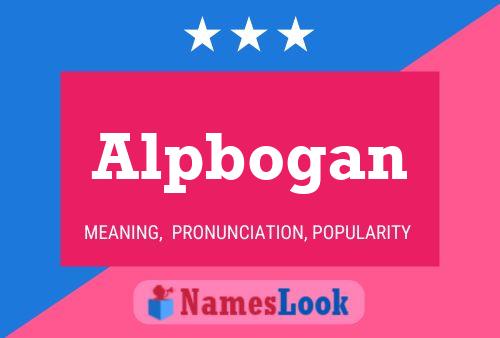 ملصق اسم Alpbogan