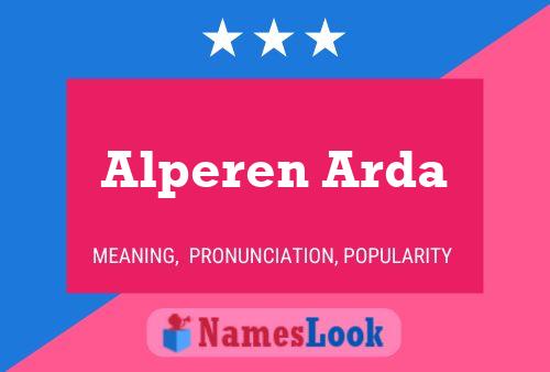 ملصق اسم Alperen Arda