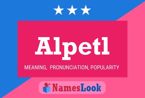 ملصق اسم Alpetl