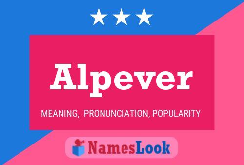 ملصق اسم Alpever