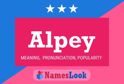 ملصق اسم Alpey