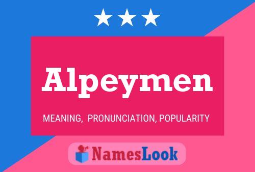 ملصق اسم Alpeymen